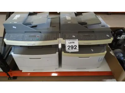 LOTE 292 - 01 IMPRESSORA MODELO X364DN MARCA LEXMARK. (NO ESTADO) ATENÇÃO! FAZER A VISITAÇÃO ANTES DE ARREMATAR, NÃO SABEMOS SE FUNCIONA, LEILÃO NÃO TEM GARANTIA E NEM DEVOLUÇÃO, SUJEITO A POSSÍVEIS AVARIAS VISÍVEIS/OCULTAS E/OU AUSÊNCIA DE COMPONENTES.