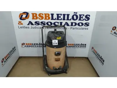 LOTE 274 - 01 ASPIRADOR INDUSTRIAL MARCA ELECTROLUX MODELO DUPLO 8002 PRO INCOMPLETO. (NO ESTADO) ATENÇÃO! FAZER A VISITAÇÃO ANTES DE ARREMATAR, NÃO SABEMOS SE FUNCIONA, LEILÃO NÃO TEM GARANTIA E NEM DEVOLUÇÃO, SUJEITO A POSSÍVEIS AVARIAS VISÍVEIS/OCULTAS E/OU AUSÊNCIA DE COMPONENTES.