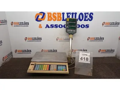 LOTE 418 - 01 BALANÇA DIGITAL MARCA KRATOS MAX. 15KG. (NO ESTADO) ATENÇÃO! FAZER A VISITAÇÃO ANTES DE ARREMATAR, NÃO SABEMOS SE FUNCIONA, LEILÃO NÃO TEM GARANTIA E NEM DEVOLUÇÃO, SUJEITO A POSSÍVEIS AVARIAS VISÍVEIS/OCULTAS E/OU AUSÊNCIA DE COMPONENTES.