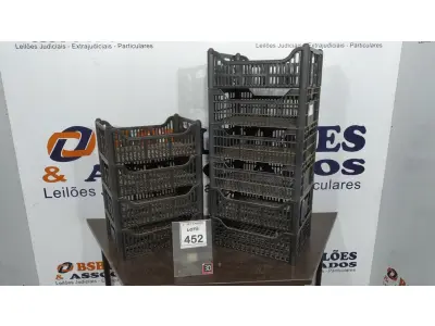 LOTE 452 - 10 CESTAS ORGANIZADORA. (NO ESTADO) ATENÇÃO! FAZER A VISITAÇÃO ANTES DE ARREMATAR, NÃO SABEMOS SE FUNCIONA, LEILÃO NÃO TEM GARANTIA E NEM DEVOLUÇÃO, SUJEITO A POSSÍVEIS AVARIAS VISÍVEIS/OCULTAS E/OU AUSÊNCIA DE COMPONENTES.