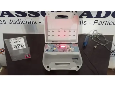 LOTE 326 - 01 EQUIPAMENTO DE TRATAMENTOS ESTÉTICOS FACIAIS MARCA DGM MODELO LIFTRON. (NO ESTADO) ATENÇÃO! FAZER A VISITAÇÃO ANTES DE ARREMATAR, NÃO SABEMOS SE FUNCIONA, LEILÃO NÃO TEM GARANTIA E NEM DEVOLUÇÃO, SUJEITO A POSSÍVEIS AVARIAS VISÍVEIS/OCULTAS E/OU AUSÊNCIA DE COMPONENTES.