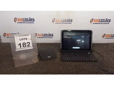 LOTE 182 - 01 HP ELITE PAD COM FONTE. (NO ESTADO) ATENÇÃO! FAZER A VISITAÇÃO ANTES DE ARREMATAR, NÃO SABEMOS SE FUNCIONA, LEILÃO NÃO TEM GARANTIA E NEM DEVOLUÇÃO, SUJEITO A POSSÍVEIS AVARIAS VISÍVEIS/OCULTAS E/OU AUSÊNCIA DE COMPONENTES