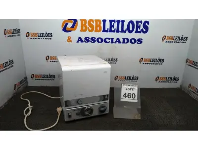 LOTE 460 - 01 ESTUFA DE ESTERILIZAÇÃO E SECAGEM. (NO ESTADO) ATENÇÃO! FAZER A VISITAÇÃO ANTES DE ARREMATAR, NÃO SABEMOS SE FUNCIONA, LEILÃO NÃO TEM GARANTIA E NEM DEVOLUÇÃO, SUJEITO A POSSÍVEIS AVARIAS VISÍVEIS/OCULTAS E/OU AUSÊNCIA DE COMPONENTES.