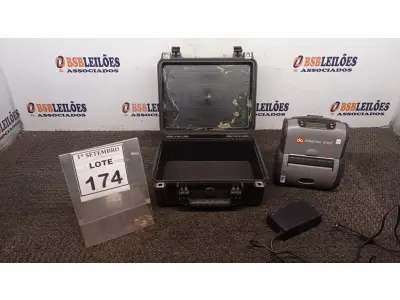LOTE 174 - 01 IMPRESSORA DE CUPOM COM FONTE E CASE. (NO ESTADO) ATENÇÃO! FAZER A VISITAÇÃO ANTES DE ARREMATAR, NÃO SABEMOS SE FUNCIONA, LEILÃO NÃO TEM GARANTIA E NEM DEVOLUÇÃO, SUJEITO A POSSÍVEIS AVARIAS VISÍVEIS/OCULTAS E/OU AUSÊNCIA DE COMPONENTES