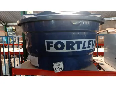 LOTE 094 - 01 CAIXA D’AGUA FORTELEV 500L. (NO ESTADO) ATENÇÃO! FAZER A VISITAÇÃO ANTES DE ARREMATAR, NÃO SABEMOS SE FUNCIONA, LEILÃO NÃO TEM GARANTIA E NEM DEVOLUÇÃO, SUJEITO A POSSÍVEIS AVARIAS VISÍVEIS/OCULTAS E/OU AUSÊNCIA DE COMPONENTES