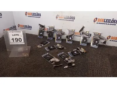LOTE 190 - 11 PLACAS DE VÍDEO SLIM COM HDMI. (NO ESTADO) ATENÇÃO! FAZER A VISITAÇÃO ANTES DE ARREMATAR, NÃO SABEMOS SE FUNCIONA, LEILÃO NÃO TEM GARANTIA E NEM DEVOLUÇÃO, SUJEITO A POSSÍVEIS AVARIAS VISÍVEIS/OCULTAS E/OU AUSÊNCIA DE COMPONENTES