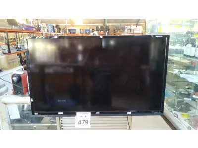 LOTE 479 - 01 TV SEMP TOSHIBA LCD 40”. (NO ESTADO) ATENÇÃO! FAZER A VISITAÇÃO ANTES DE ARREMATAR, NÃO SABEMOS SE FUNCIONA, LEILÃO NÃO TEM GARANTIA E NEM DEVOLUÇÃO, SUJEITO A POSSÍVEIS AVARIAS VISÍVEIS/OCULTAS E/OU AUSÊNCIA DE COMPONENTES.
