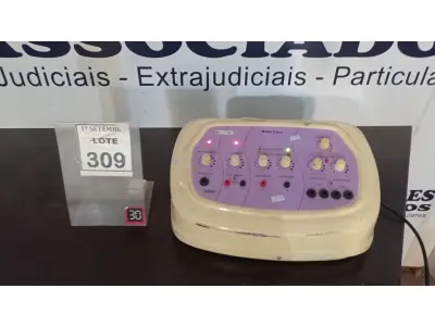 LOTE 309 - 01 APARELHO DE ALTA FREQUÊNCIA BELLE FACE MARCA ELETROBEL. (NO ESTADO) ATENÇÃO! FAZER A VISITAÇÃO ANTES DE ARREMATAR, NÃO SABEMOS SE FUNCIONA, LEILÃO NÃO TEM GARANTIA E NEM DEVOLUÇÃO, SUJEITO A POSSÍVEIS AVARIAS VISÍVEIS/OCULTAS E/OU AUSÊNCIA DE COMPONENTES