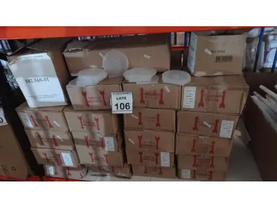 LOTE 106 - 01 LOTE COM GRANDE QUANTIDADE DE CAPAS PARA CD E PORTA CARIMBOS. (NO ESTADO) ATENÇÃO! FAZER A VISITAÇÃO ANTES DE ARREMATAR, NÃO SABEMOS SE FUNCIONA, LEILÃO NÃO TEM GARANTIA E NEM DEVOLUÇÃO, SUJEITO A POSSÍVEIS AVARIAS VISÍVEIS/OCULTAS E/OU AUSÊNCIA DE COMPONENTES.