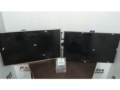 LOTE 256 - 01 TV LCD 39’’ MARCA SAMSUNG E 01 TV LCD 40’’ MARCA PHILCO. (NO ESTADO) ATENÇÃO! FAZER A VISITAÇÃO ANTES DE ARREMATAR, NÃO SABEMOS SE FUNCIONA, LEILÃO NÃO TEM GARANTIA E NEM DEVOLUÇÃO, SUJEITO A POSSÍVEIS AVARIAS VISÍVEIS/OCULTAS E/OU AUSÊNCIA DE COMPONENTES