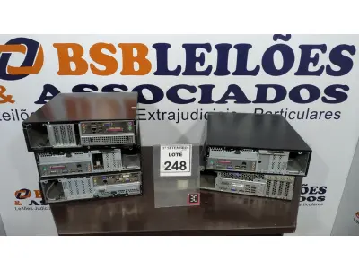LOTE 248 - 05 CPU’S MARCAS E MODELOS DIVERSOS. (NO ESTADO) ATENÇÃO! FAZER A VISITAÇÃO ANTES DE ARREMATAR, NÃO SABEMOS SE FUNCIONA, LEILÃO NÃO TEM GARANTIA E NEM DEVOLUÇÃO, SUJEITO A POSSÍVEIS AVARIAS VISÍVEIS/OCULTAS E/OU AUSÊNCIA DE COMPONENTES.