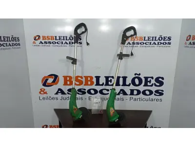 LOTE 087 - 02 MÁQUINAS ROÇADEIRAS 100W 220V ELÉTRICA. (NO ESTADO) ATENÇÃO! FAZER A VISITAÇÃO ANTES DE ARREMATAR, NÃO SABEMOS SE FUNCIONA, LEILÃO NÃO TEM GARANTIA E NEM DEVOLUÇÃO, SUJEITO A POSSÍVEIS AVARIAS VISÍVEIS/OCULTAS E/OU AUSÊNCIA DE COMPONENTES.