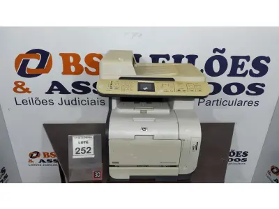 LOTE 252 - 01 IMPRESSORA MULTIFUNCIONAL MARCA HP MODELO CM2320FXI MFP. (NO ESTADO) ATENÇÃO! FAZER A VISITAÇÃO ANTES DE ARREMATAR, NÃO SABEMOS SE FUNCIONA, LEILÃO NÃO TEM GARANTIA E NEM DEVOLUÇÃO, SUJEITO A POSSÍVEIS AVARIAS VISÍVEIS/OCULTAS E/OU AUSÊNCIA DE COMPONENTES