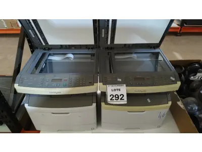 LOTE 292 - 01 IMPRESSORA MODELO X364DN MARCA LEXMARK. (NO ESTADO) ATENÇÃO! FAZER A VISITAÇÃO ANTES DE ARREMATAR, NÃO SABEMOS SE FUNCIONA, LEILÃO NÃO TEM GARANTIA E NEM DEVOLUÇÃO, SUJEITO A POSSÍVEIS AVARIAS VISÍVEIS/OCULTAS E/OU AUSÊNCIA DE COMPONENTES.