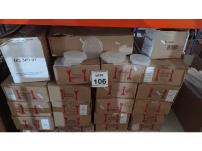 LOTE 106 - 01 LOTE COM GRANDE QUANTIDADE DE CAPAS PARA CD E PORTA CARIMBOS. (NO ESTADO) ATENÇÃO! FAZER A VISITAÇÃO ANTES DE ARREMATAR, NÃO SABEMOS SE FUNCIONA, LEILÃO NÃO TEM GARANTIA E NEM DEVOLUÇÃO, SUJEITO A POSSÍVEIS AVARIAS VISÍVEIS/OCULTAS E/OU AUSÊNCIA DE COMPONENTES.