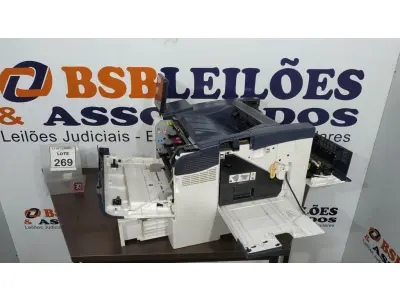 LOTE 269 - 01 IMPRESSORA MULTIFUNCIONAL COM TELA DIGITAL MODELO C400 MARCA XEROX. (NO ESTADO) ATENÇÃO! FAZER A VISITAÇÃO ANTES DE ARREMATAR, NÃO SABEMOS SE FUNCIONA, LEILÃO NÃO TEM GARANTIA E NEM DEVOLUÇÃO, SUJEITO A POSSÍVEIS AVARIAS VISÍVEIS/OCULTAS E/OU AUSÊNCIA DE COMPONENTES.