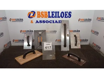 LOTE 417 - 06 DESEMPENADEIRAS DE MODELOS DIVERSOS. (NO ESTADO) ATENÇÃO! FAZER A VISITAÇÃO ANTES DE ARREMATAR, NÃO SABEMOS SE FUNCIONA, LEILÃO NÃO TEM GARANTIA E NEM DEVOLUÇÃO, SUJEITO A POSSÍVEIS AVARIAS VISÍVEIS/OCULTAS E/OU AUSÊNCIA DE COMPONENTES.