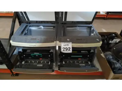 LOTE 292 - 01 IMPRESSORA MODELO X364DN MARCA LEXMARK. (NO ESTADO) ATENÇÃO! FAZER A VISITAÇÃO ANTES DE ARREMATAR, NÃO SABEMOS SE FUNCIONA, LEILÃO NÃO TEM GARANTIA E NEM DEVOLUÇÃO, SUJEITO A POSSÍVEIS AVARIAS VISÍVEIS/OCULTAS E/OU AUSÊNCIA DE COMPONENTES.