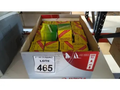 LOTE 465 - 01 LOTE COM APROXIMADAMENTE 50 ALARMES ATENÇÃO RÉ. (NO ESTADO) ATENÇÃO! FAZER A VISITAÇÃO ANTES DE ARREMATAR, NÃO SABEMOS SE FUNCIONA, LEILÃO NÃO TEM GARANTIA E NEM DEVOLUÇÃO, SUJEITO A POSSÍVEIS AVARIAS VISÍVEIS/OCULTAS E/OU AUSÊNCIA DE COMPONENTES.