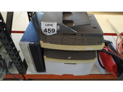 LOTE 459 - 01 IMPRESSORA MODELO X364DN MARCA LEXMARK. (NO ESTADO) ATENÇÃO! FAZER A VISITAÇÃO ANTES DE ARREMATAR, NÃO SABEMOS SE FUNCIONA, LEILÃO NÃO TEM GARANTIA E NEM DEVOLUÇÃO, SUJEITO A POSSÍVEIS AVARIAS VISÍVEIS/OCULTAS E/OU AUSÊNCIA DE COMPONENTES.