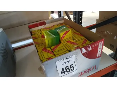 LOTE 465 - 01 LOTE COM APROXIMADAMENTE 50 ALARMES ATENÇÃO RÉ. (NO ESTADO) ATENÇÃO! FAZER A VISITAÇÃO ANTES DE ARREMATAR, NÃO SABEMOS SE FUNCIONA, LEILÃO NÃO TEM GARANTIA E NEM DEVOLUÇÃO, SUJEITO A POSSÍVEIS AVARIAS VISÍVEIS/OCULTAS E/OU AUSÊNCIA DE COMPONENTES.