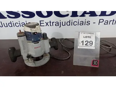 LOTE 129 - 01 TUPIA BOSH GOF/GFF 1600 CE. (NO ESTADO) ATENÇÃO! FAZER A VISITAÇÃO ANTES DE ARREMATAR, NÃO SABEMOS SE FUNCIONA, LEILÃO NÃO TEM GARANTIA E NEM DEVOLUÇÃO, SUJEITO A POSSÍVEIS AVARIAS VISÍVEIS/OCULTAS E/OU AUSÊNCIA DE COMPONENTES.