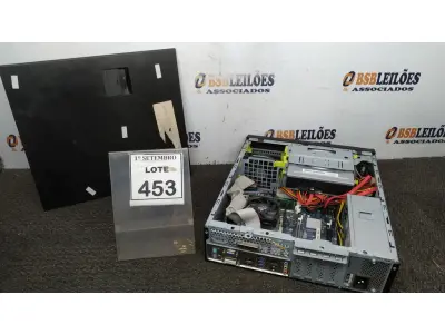 LOTE 453 - 01 CPU MARCA POSITIVO COM 8GB MEMORIA COM SSD E HD. (NO ESTADO) ATENÇÃO! FAZER A VISITAÇÃO ANTES DE ARREMATAR, NÃO SABEMOS SE FUNCIONA, LEILÃO NÃO TEM GARANTIA E NEM DEVOLUÇÃO, SUJEITO A POSSÍVEIS AVARIAS VISÍVEIS/OCULTAS E/OU AUSÊNCIA DE COMPONENTES.