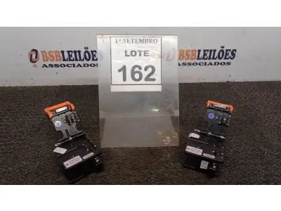 LOTE 162 - 02 CORTADORES DE FIO DE FIBRA ÓTICA. (NO ESTADO) ATENÇÃO! FAZER A VISITAÇÃO ANTES DE ARREMATAR, NÃO SABEMOS SE FUNCIONA, LEILÃO NÃO TEM GARANTIA E NEM DEVOLUÇÃO, SUJEITO A POSSÍVEIS AVARIAS VISÍVEIS/OCULTAS E/OU AUSÊNCIA DE COMPONENTES