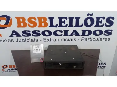 LOTE 127 - 01 GAVETA DE DINHEIRO. (NO ESTADO) ATENÇÃO! FAZER A VISITAÇÃO ANTES DE ARREMATAR, NÃO SABEMOS SE FUNCIONA, LEILÃO NÃO TEM GARANTIA E NEM DEVOLUÇÃO, SUJEITO A POSSÍVEIS AVARIAS VISÍVEIS/OCULTAS E/OU AUSÊNCIA DE COMPONENTES.