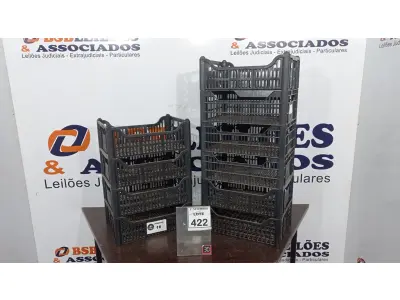 LOTE 422 - 10 CESTAS ORGANIZADORA. (NO ESTADO) ATENÇÃO! FAZER A VISITAÇÃO ANTES DE ARREMATAR, NÃO SABEMOS SE FUNCIONA, LEILÃO NÃO TEM GARANTIA E NEM DEVOLUÇÃO, SUJEITO A POSSÍVEIS AVARIAS VISÍVEIS/OCULTAS E/OU AUSÊNCIA DE COMPONENTES.