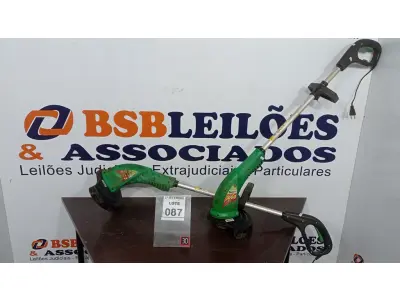 LOTE 087 - 02 MÁQUINAS ROÇADEIRAS 100W 220V ELÉTRICA. (NO ESTADO) ATENÇÃO! FAZER A VISITAÇÃO ANTES DE ARREMATAR, NÃO SABEMOS SE FUNCIONA, LEILÃO NÃO TEM GARANTIA E NEM DEVOLUÇÃO, SUJEITO A POSSÍVEIS AVARIAS VISÍVEIS/OCULTAS E/OU AUSÊNCIA DE COMPONENTES.