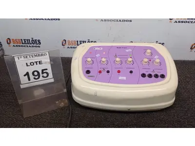 LOTE 195 - 01 APARELHO DE ALTA FREQUÊNCIA BELLE FACE MARCA ELETROBEL. (NO ESTADO) ATENÇÃO! FAZER A VISITAÇÃO ANTES DE ARREMATAR, NÃO SABEMOS SE FUNCIONA, LEILÃO NÃO TEM GARANTIA E NEM DEVOLUÇÃO, SUJEITO A POSSÍVEIS AVARIAS VISÍVEIS/OCULTAS E/OU AUSÊNCIA DE COMPONENTES