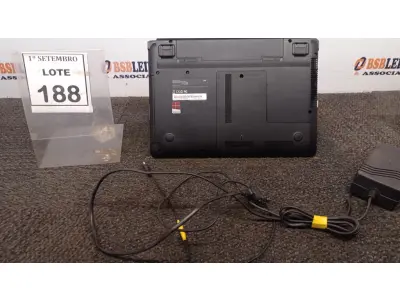 LOTE 188 - 01 NOTEBOOK COM FONTE MARCA SAMSUNG. (NO ESTADO) ATENÇÃO! FAZER A VISITAÇÃO ANTES DE ARREMATAR, NÃO SABEMOS SE FUNCIONA, LEILÃO NÃO TEM GARANTIA E NEM DEVOLUÇÃO, SUJEITO A POSSÍVEIS AVARIAS VISÍVEIS/OCULTAS E/OU AUSÊNCIA DE COMPONENTES