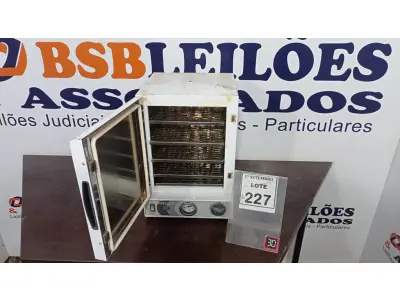LOTE 227 - 01 ESTUFA DE ESTERILIZAÇÃO E SECAGEM. (NO ESTADO) ATENÇÃO! FAZER A VISITAÇÃO ANTES DE ARREMATAR, NÃO SABEMOS SE FUNCIONA, LEILÃO NÃO TEM GARANTIA E NEM DEVOLUÇÃO, SUJEITO A POSSÍVEIS AVARIAS VISÍVEIS/OCULTAS E/OU AUSÊNCIA DE COMPONENTES.