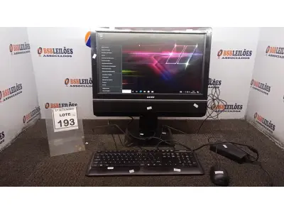 LOTE 193 - 01 ALL IN ONE I7 4G WEB CAM COM FONTE, MOUSE E TECLADO MARCA DATEN. (NO ESTADO) ATENÇÃO! FAZER A VISITAÇÃO ANTES DE ARREMATAR, NÃO SABEMOS SE FUNCIONA, LEILÃO NÃO TEM GARANTIA E NEM DEVOLUÇÃO, SUJEITO A POSSÍVEIS AVARIAS VISÍVEIS/OCULTAS E/OU AUSÊNCIA DE COMPONENTES