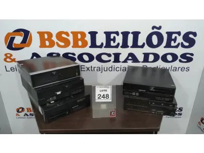 LOTE 248 - 05 CPU’S MARCAS E MODELOS DIVERSOS. (NO ESTADO) ATENÇÃO! FAZER A VISITAÇÃO ANTES DE ARREMATAR, NÃO SABEMOS SE FUNCIONA, LEILÃO NÃO TEM GARANTIA E NEM DEVOLUÇÃO, SUJEITO A POSSÍVEIS AVARIAS VISÍVEIS/OCULTAS E/OU AUSÊNCIA DE COMPONENTES.