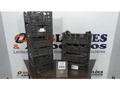 LOTE 285 - 10 CESTAS ORGANIZADORA. (NO ESTADO) ATENÇÃO! FAZER A VISITAÇÃO ANTES DE ARREMATAR, NÃO SABEMOS SE FUNCIONA, LEILÃO NÃO TEM GARANTIA E NEM DEVOLUÇÃO, SUJEITO A POSSÍVEIS AVARIAS VISÍVEIS/OCULTAS E/OU AUSÊNCIA DE COMPONENTES.