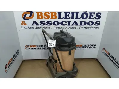 LOTE 274 - 01 ASPIRADOR INDUSTRIAL MARCA ELECTROLUX MODELO DUPLO 8002 PRO INCOMPLETO. (NO ESTADO) ATENÇÃO! FAZER A VISITAÇÃO ANTES DE ARREMATAR, NÃO SABEMOS SE FUNCIONA, LEILÃO NÃO TEM GARANTIA E NEM DEVOLUÇÃO, SUJEITO A POSSÍVEIS AVARIAS VISÍVEIS/OCULTAS E/OU AUSÊNCIA DE COMPONENTES.