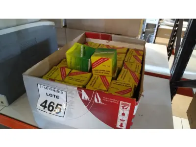 LOTE 465 - 01 LOTE COM APROXIMADAMENTE 50 ALARMES ATENÇÃO RÉ. (NO ESTADO) ATENÇÃO! FAZER A VISITAÇÃO ANTES DE ARREMATAR, NÃO SABEMOS SE FUNCIONA, LEILÃO NÃO TEM GARANTIA E NEM DEVOLUÇÃO, SUJEITO A POSSÍVEIS AVARIAS VISÍVEIS/OCULTAS E/OU AUSÊNCIA DE COMPONENTES.