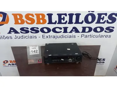 LOTE 142 - 01 HOME THEATER MARCA SHARP. (NO ESTADO) ATENÇÃO! FAZER A VISITAÇÃO ANTES DE ARREMATAR, NÃO SABEMOS SE FUNCIONA, LEILÃO NÃO TEM GARANTIA E NEM DEVOLUÇÃO, SUJEITO A POSSÍVEIS AVARIAS VISÍVEIS/OCULTAS E/OU AUSÊNCIA DE COMPONENTES.
