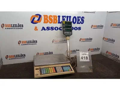 LOTE 418 - 01 BALANÇA DIGITAL MARCA KRATOS MAX. 15KG. (NO ESTADO) ATENÇÃO! FAZER A VISITAÇÃO ANTES DE ARREMATAR, NÃO SABEMOS SE FUNCIONA, LEILÃO NÃO TEM GARANTIA E NEM DEVOLUÇÃO, SUJEITO A POSSÍVEIS AVARIAS VISÍVEIS/OCULTAS E/OU AUSÊNCIA DE COMPONENTES.