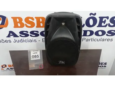 LOTE 085 - 01 CAIXA DE SOM MARCA PZ PRO ÁUDIO. (NO ESTADO) ATENÇÃO! FAZER A VISITAÇÃO ANTES DE ARREMATAR, NÃO SABEMOS SE FUNCIONA. LEILÃO NÃO TEM GARANTIA E NEM DEVOLUÇÃO, SUJEITO A POSSÍVEIS AVARIAS VISÍVEIS/OCULTAS E/OU AUSÊNCIA DE COMPONENTES.