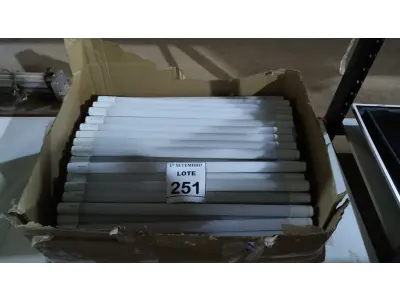 LOTE 251 - 01 LOTE COM GRANDE QUANTIDADE DE LÂMPADAS LED. (NO ESTADO) ATENÇÃO! FAZER A VISITAÇÃO ANTES DE ARREMATAR, NÃO SABEMOS SE FUNCIONA, LEILÃO NÃO TEM GARANTIA E NEM DEVOLUÇÃO, SUJEITO A POSSÍVEIS AVARIAS VISÍVEIS/OCULTAS E/OU AUSÊNCIA DE COMPONENTES.
