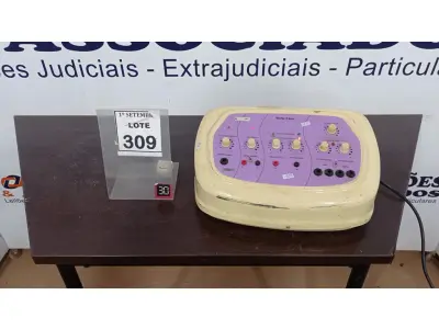 LOTE 309 - 01 APARELHO DE ALTA FREQUÊNCIA BELLE FACE MARCA ELETROBEL. (NO ESTADO) ATENÇÃO! FAZER A VISITAÇÃO ANTES DE ARREMATAR, NÃO SABEMOS SE FUNCIONA, LEILÃO NÃO TEM GARANTIA E NEM DEVOLUÇÃO, SUJEITO A POSSÍVEIS AVARIAS VISÍVEIS/OCULTAS E/OU AUSÊNCIA DE COMPONENTES