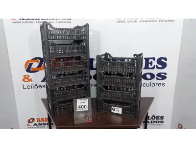 LOTE 400 - 10 CESTAS ORGANIZADORAS. (NO ESTADO) ATENÇÃO! FAZER A VISITAÇÃO ANTES DE ARREMATAR, NÃO SABEMOS SE FUNCIONA, LEILÃO NÃO TEM GARANTIA E NEM DEVOLUÇÃO, SUJEITO A POSSÍVEIS AVARIAS VISÍVEIS/OCULTAS E/OU AUSÊNCIA DE COMPONENTES.