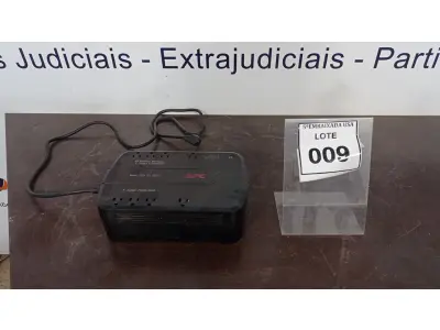 LOTE 009 - 01 NOBREAK BACK APC ES-550. (NO ESTADO EM QUE SE ENCONTRA. SUJEITO A AVARIAS OCULTAS/VISÍVEIS.) BE550G