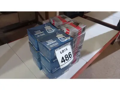LOTE 486 - 20 CAIXAS DE PERFURADORES DE PAPEL E 06 CAIXAS DE TINTA PARA CARIMBO. (NO ESTADO) ATENÇÃO! FAZER A VISITAÇÃO ANTES DE ARREMATAR, NÃO SABEMOS SE FUNCIONA, LEILÃO NÃO TEM GARANTIA E NEM DEVOLUÇÃO, SUJEITO A POSSÍVEIS AVARIAS VISÍVEIS/OCULTAS E/OU AUSÊNCIA DE COMPONENTES.