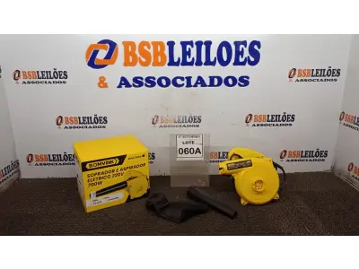 LOTE 060 - 01 SOPRADOR E ASPIRADOR ELÉTRICO 220V 700W 13600RPM. (NO ESTADO) ATENÇÃO! FAZER A VISITAÇÃO ANTES DE ARREMATAR, NÃO SABEMOS SE FUNCIONA, LEILÃO NÃO TEM GARANTIA E NEM DEVOLUÇÃO, SUJEITO A POSSÍVEIS AVARIAS VISÍVEIS/OCULTAS E/OU AUSÊNCIA DE COMPONENTES.