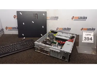LOTE 394 - 01 CPU MARCA POSITIVO COM 8GB MEMORIA COM SSD E HD. (NO ESTADO) ATENÇÃO! FAZER A VISITAÇÃO ANTES DE ARREMATAR, NÃO SABEMOS SE FUNCIONA, LEILÃO NÃO TEM GARANTIA E NEM DEVOLUÇÃO, SUJEITO A POSSÍVEIS AVARIAS VISÍVEIS/OCULTAS E/OU AUSÊNCIA DE COMPONENTES.