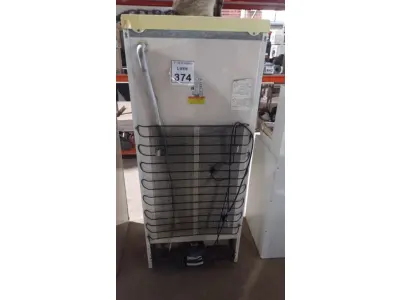 LOTE 374 - 01 GELADEIRA MARCA ELECTROLUX 220V. (NO ESTADO) ATENÇÃO! FAZER A VISITAÇÃO ANTES DE ARREMATAR, NÃO SABEMOS SE FUNCIONA, LEILÃO NÃO TEM GARANTIA E NEM DEVOLUÇÃO, SUJEITO A POSSÍVEIS AVARIAS VISÍVEIS/OCULTAS E/OU AUSÊNCIA DE COMPONENTES.